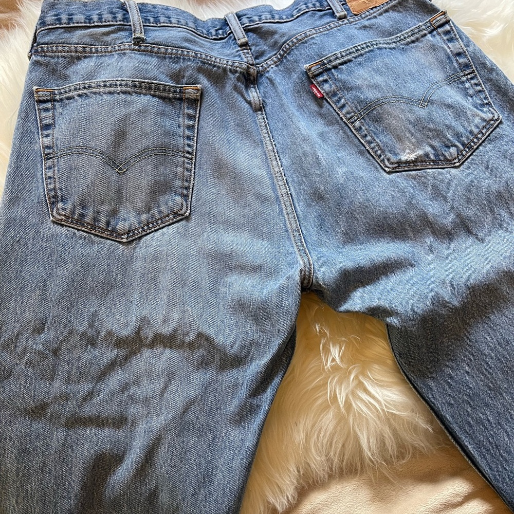 Levi's Blue Relaxed Fit Denim Jeans